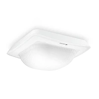 STEINEL IR Quattro HD-2 24m DALI-2 IPD UP klātbūtnes sensors, 360°, 24 × 24 m, IP20, balts — 064372