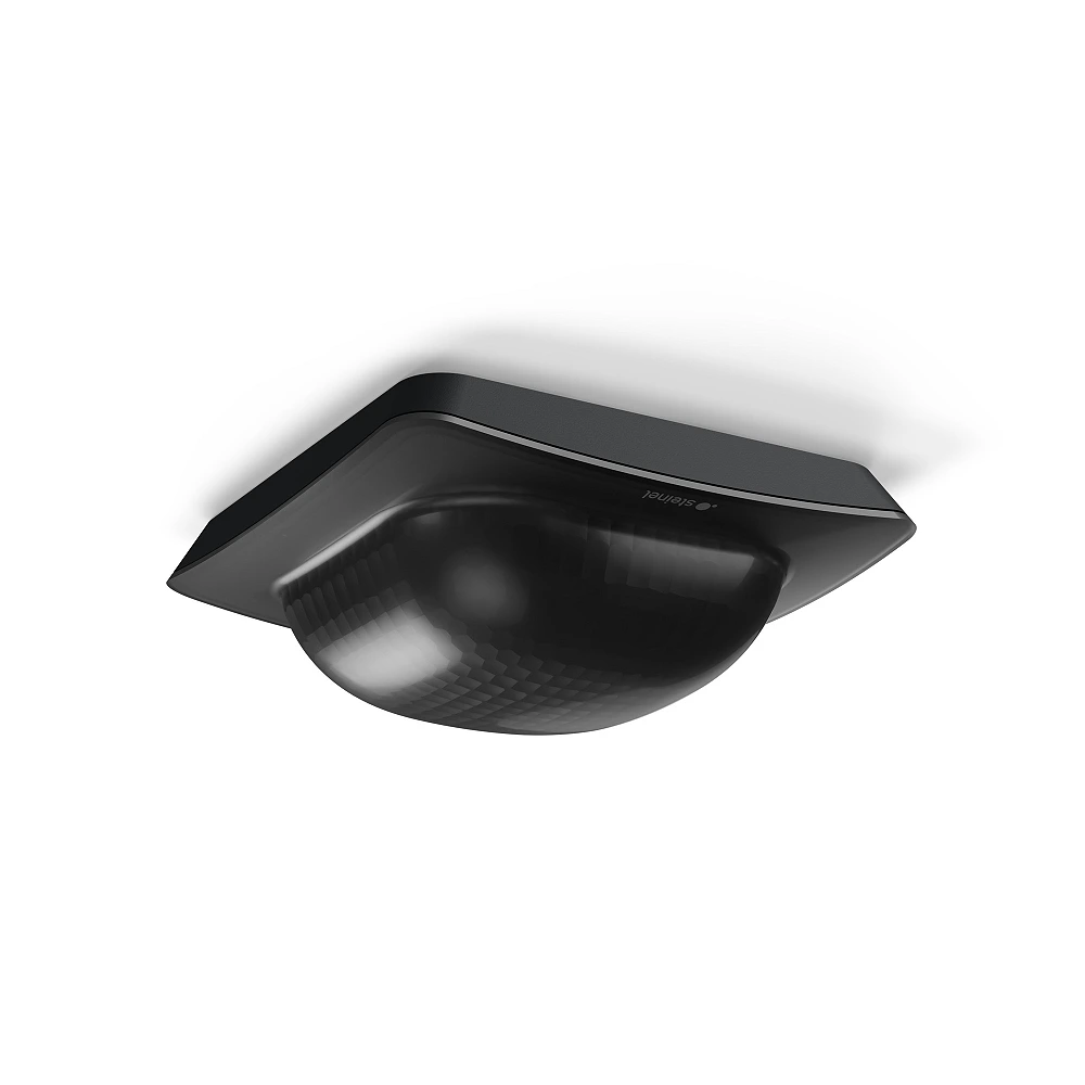 STEINEL IR Quattro HD-2 24m COM1 UP presence detector, 360°, 24 × 24 m, IP20, black — 094508
