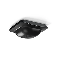 STEINEL IR Quattro HD-2 24m COM1 UP klātbūtnes sensors, 360°, 24 × 24 m, IP20, melns — 094508