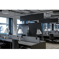 STEINEL IR Quattro HD-2 24m KNX AP klātbūtnes sensors, 360°, 24 × 24 m, IP20, balts — 064853