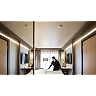 STEINEL LuxMaster True Presence DALI-2 APC AP surface-mounted ceiling presence detector, HF 7.2 GHz, 360°, Ø9 m True Presence, Bluetooth Mesh, IP54, white — 085582