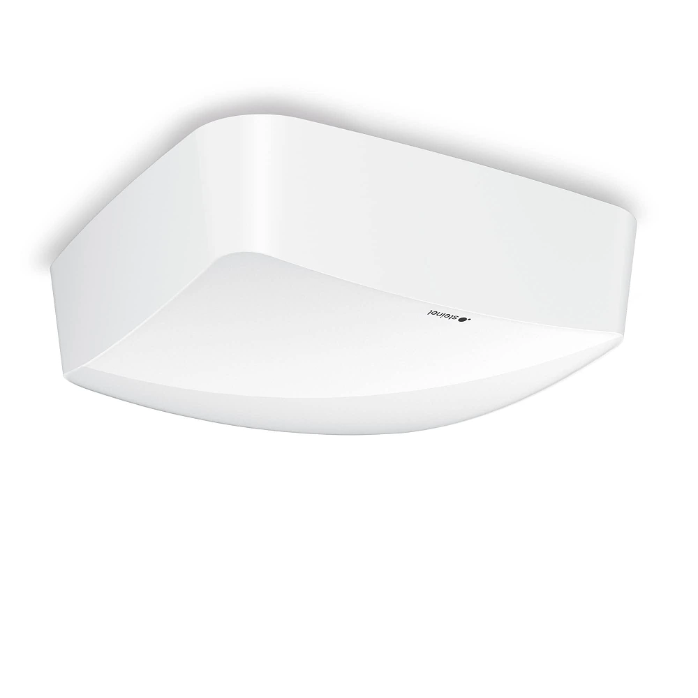 STEINEL LuxMaster True Presence DALI-2 APC AP surface-mounted ceiling presence detector, HF 7.2 GHz, 360°, Ø9 m True Presence, Bluetooth Mesh, IP54, white — 085582