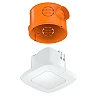 STEINEL IR Quattro SLIM XS 4m KNX presence detector, 360°, IP20, white