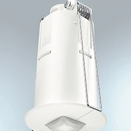 STEINEL IR Quattro MICRO 6m KNX klātbūtnes sensors, 360°, IP65, balts