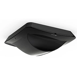 STEINEL Hallway V2 COM1 UP concealed ceiling corridor presence detector, HF 5.8 GHz, 25 × 3 m, Bluetooth Mesh, IP20, black — 086336