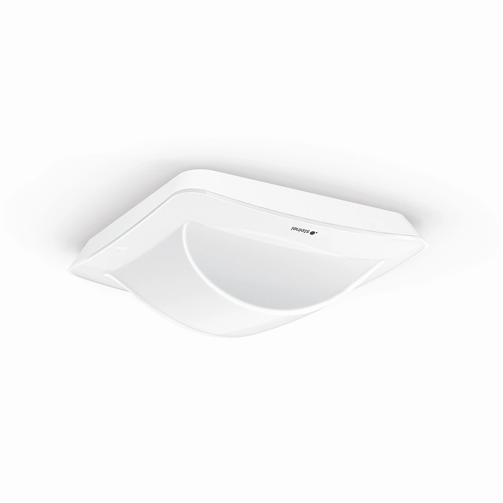 STEINEL Hallway V2 COM1 UP concealed ceiling corridor presence detector, HF 5.8 GHz, 25 × 3 m, Bluetooth Mesh, IP20, white — 086503
