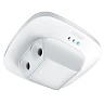 STEINEL DUAL US KNX V3.1 klātbūtnes sensors, ultraskaņa, 360°, 18 × 3 m, IP20, balts
