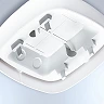 STEINEL US 360 KNX V3.1 klātbūtnes sensors, ultraskaņa, 360°, klātbūtne Ø 6 m, IP20, balts