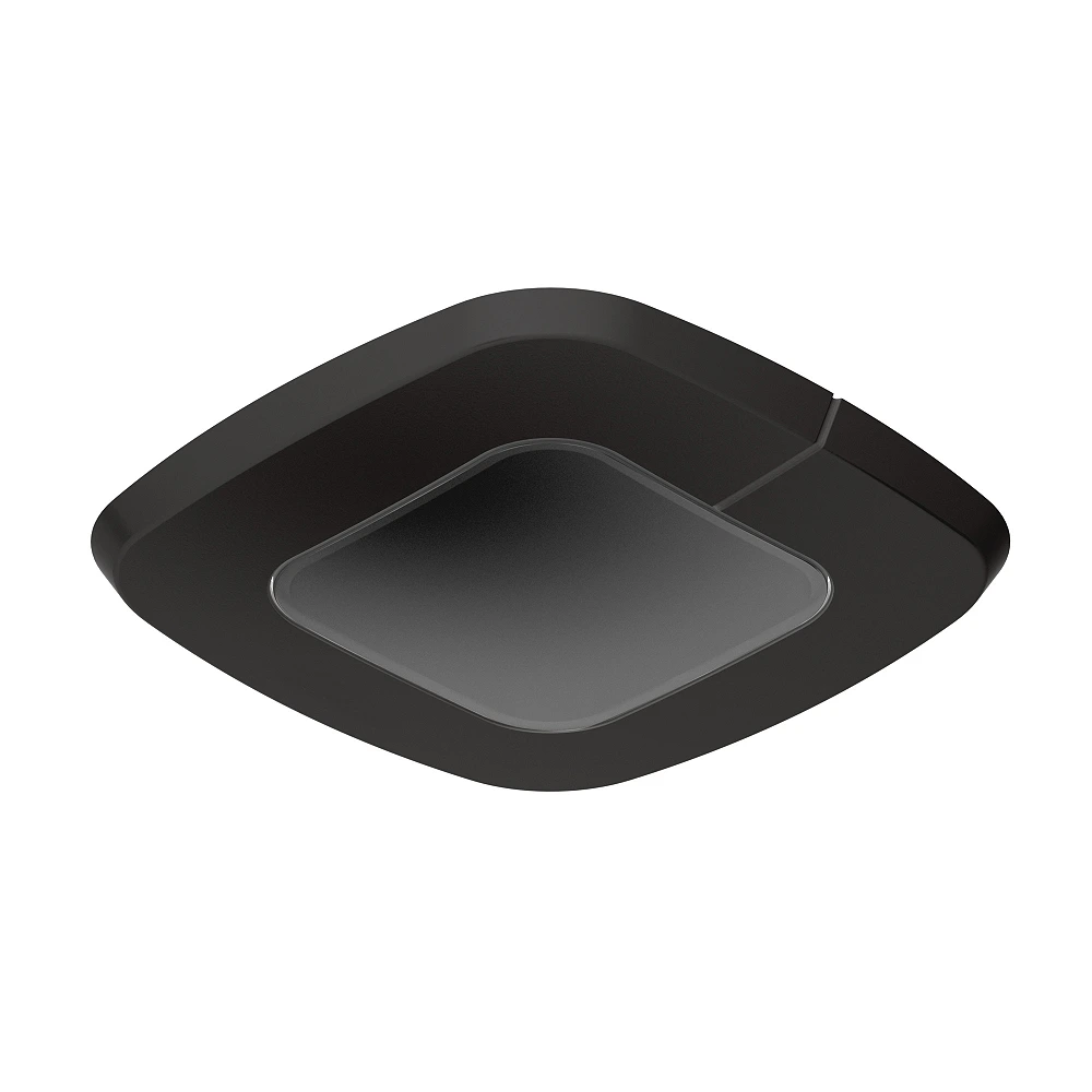 STEINEL IR Quattro SLIM XS 4m KNX presence detector, PIR, 360°, 4×4 m, IP20, black