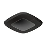 STEINEL IR Quattro SLIM XS 4m KNX klātbūtnes sensors, PIR, 360°, 4×4 m, IP20, melns