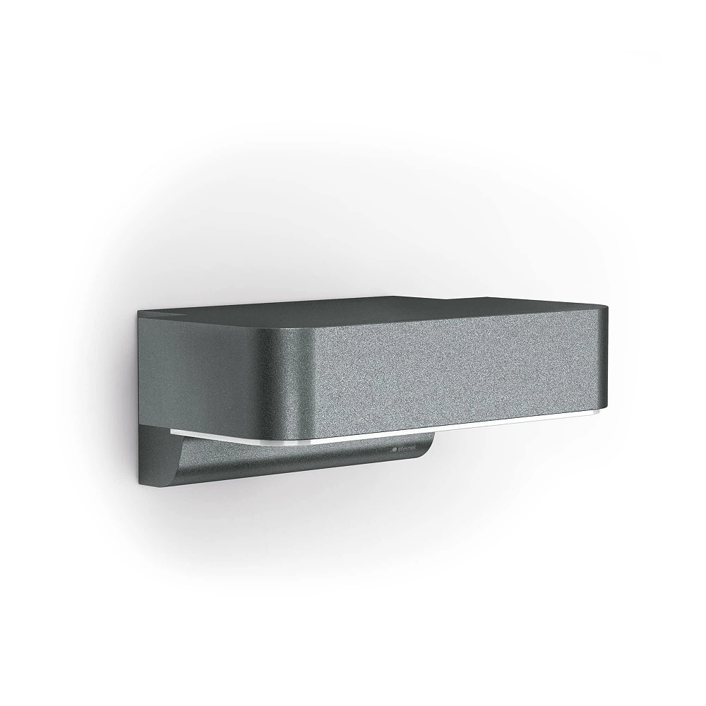 STEINEL L 800 SC Amber Light āra sienas LED gaismeklis ar iHF sensoru, 7,7W, 1800K, antracīts