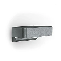 STEINEL L 800 SC Amber Light outdoor LED wall light with iHF sensor, 7.7W, 1800K, anthracite