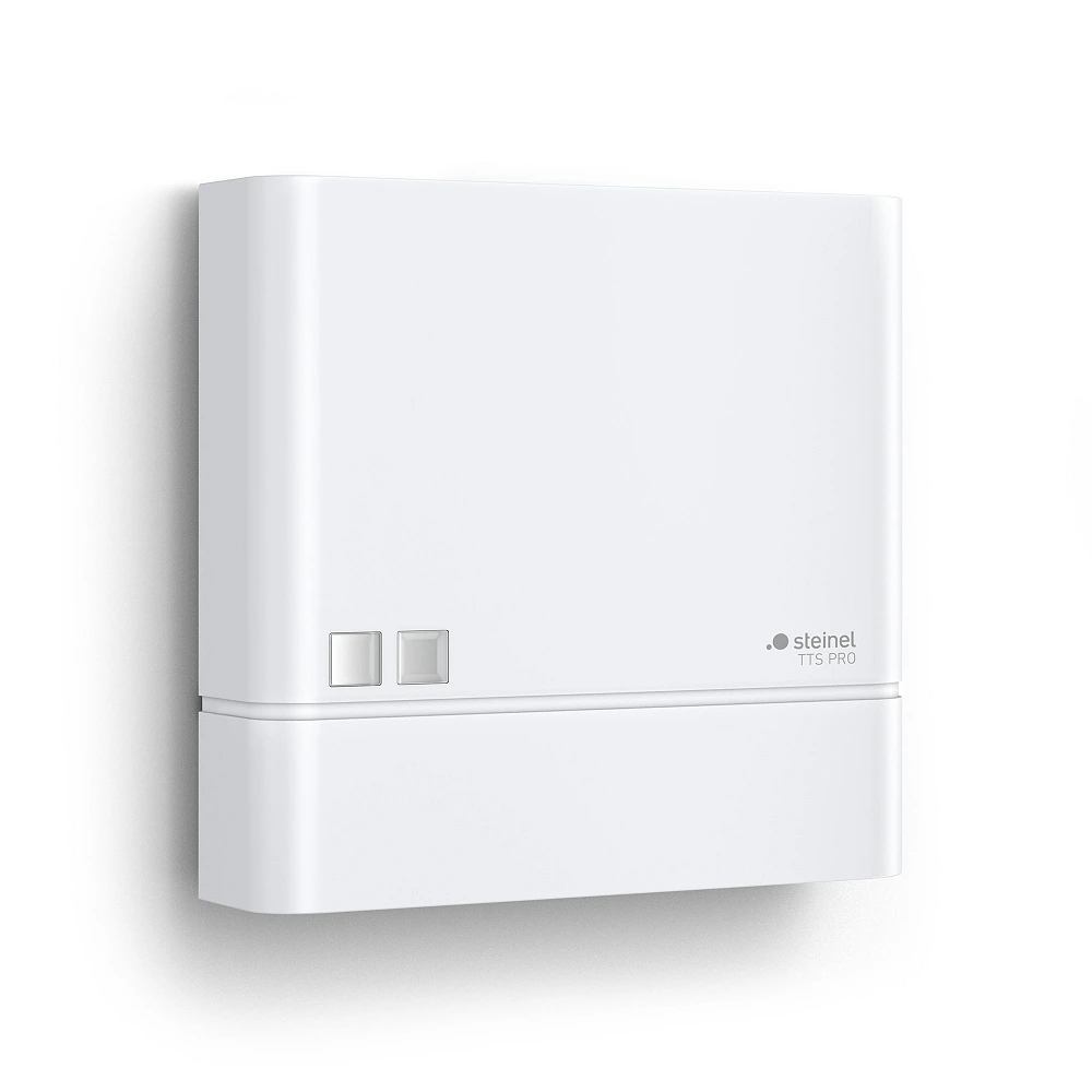 TTS PRO twilight switch with timer, COM1, Bluetooth, white, IP54 (Steinel)