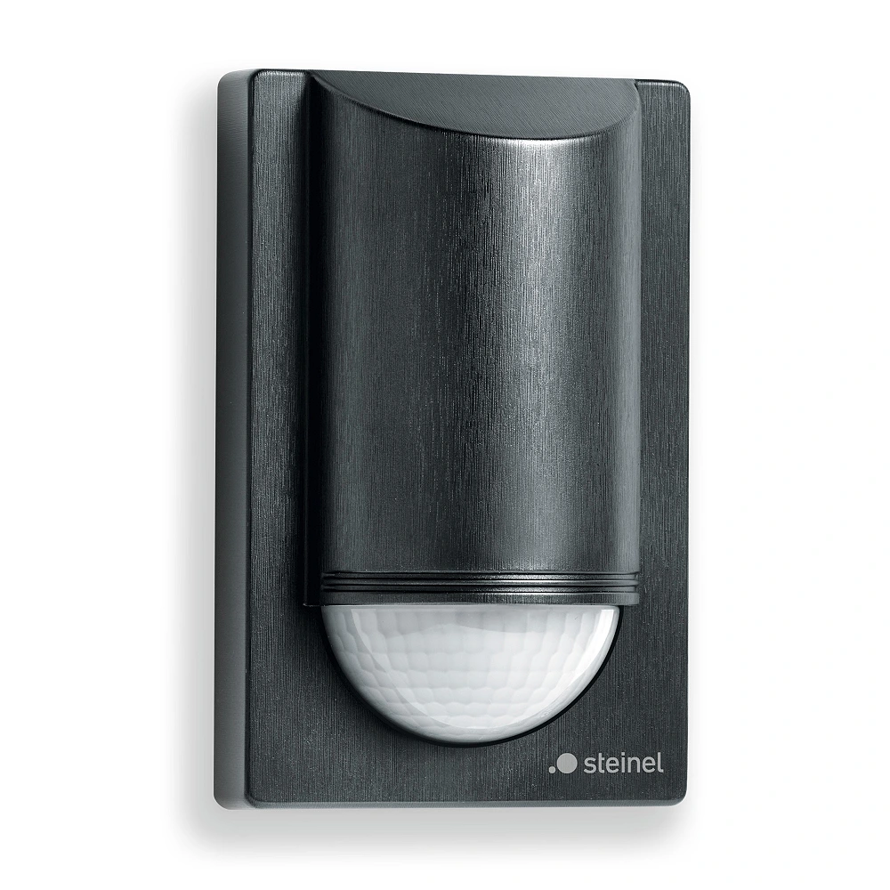 STEINEL IS 2180 ECO kustības sensors 180°, melns, IP54 — 034702