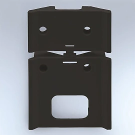 STEINEL IS 2180 ECO kustības sensors 180°, melns, IP54 — 034702