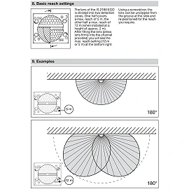 STEINEL IS 2180 ECO 180° motion detector, anthracite, IP54 — 064907