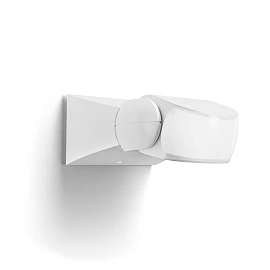 STEINEL IS 1 120° motion detector, white, IP54 — 600310