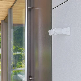 STEINEL IS 1 120° motion detector, white, IP54 — 600310