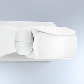 STEINEL IS 1 120° motion detector, white, IP54 — 600310