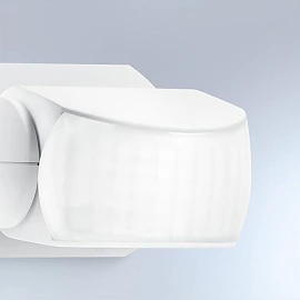 STEINEL IS 1 120° motion detector, white, IP54 — 600310
