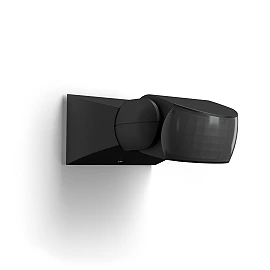 STEINEL IS 1 kustības sensors 120°, melns, IP54 — 600419