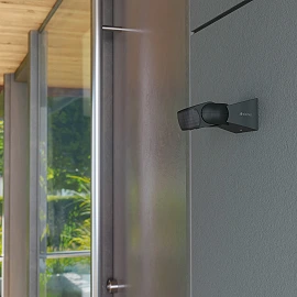 STEINEL IS 1 kustības sensors 120°, melns, IP54 — 600419