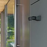 STEINEL IS 1 kustības sensors 120°, melns, IP54 — 600419