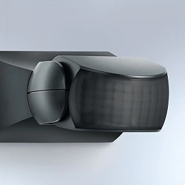 STEINEL IS 1 kustības sensors 120°, melns, IP54 — 600419