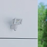STEINEL LS 150 S LED floodlight, motion sensor, 14.7 W, 1375 lm, 4000 K, IP44, white — 052553