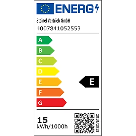 STEINEL LS 150 S LED prožektors, ar sensoru, 14,7 W, 1375 lm, 4000 K, IP44, balts — 052553