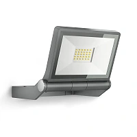 STEINEL XLED ONE outdoor LED floodlight, without sensor, 17.8 W, 2050 lm, 3000 K, anthracite — 065201
