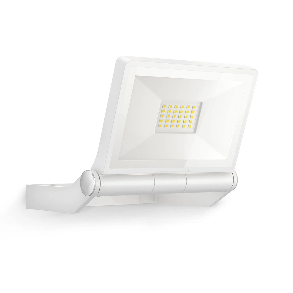 STEINEL XLED ONE outdoor LED floodlight, without sensor, 17.8 W, 2050 lm, 3000 K, white — 065218
