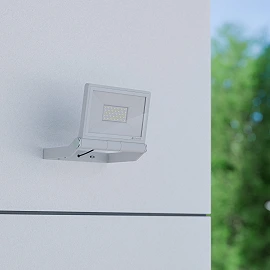 STEINEL XLED ONE XL outdoor LED floodlight, without sensor, 42.6 W, 4200 lm, 3000 K, white — 065232