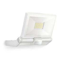 STEINEL XLED ONE S āra LED prožektors, ar sensoru, 18,6 W, 2050 lm, 3000 K, balts — 065256