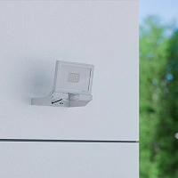 STEINEL XLED ONE S āra LED prožektors, ar sensoru, 18,6 W, 2050 lm, 3000 K, balts — 065256