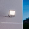 STEINEL XLED ONE S outdoor LED floodlight, with motion sensor, 18.6 W, 2050 lm, 3000 K, white — 065256