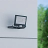 STEINEL XLED ONE XL S outdoor LED floodlight, with motion sensor, 42.6 W, 4200 lm, 3000 K, anthracite — 065263
