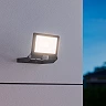 STEINEL XLED ONE XL S outdoor LED floodlight, with motion sensor, 42.6 W, 4200 lm, 3000 K, anthracite — 065263
