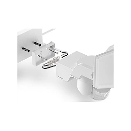 STEINEL XLED Protect S LED prožektors, ar sensoru, 14,3 W, 1642 lm, 3000 K, IP54, balts — 089894