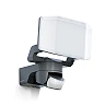 STEINEL XLED Protect S LED floodlight, motion sensor, 14.3 W, 1642 lm, 3000 K, IP54, anthracite — 090012