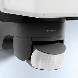 STEINEL XLED Protect S LED floodlight, motion sensor, 14.3 W, 1642 lm, 3000 K, IP54, anthracite — 090012