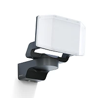 STEINEL XLED Protect LED floodlight, without sensor, 13.6 W, 1642 lm, 3000 K, IP54, anthracite — 090029