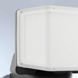 STEINEL XLED Protect LED floodlight, without sensor, 13.6 W, 1642 lm, 3000 K, IP54, anthracite — 090029