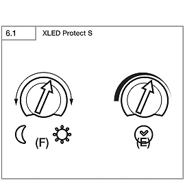 STEINEL XLED Protect S LED prožektors, ar sensoru, 14,3 W, 1642 lm, 3000 K, IP54, balts — 089894