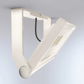 STEINEL XLED ONE XL outdoor LED floodlight, without sensor, 42.6 W, 4200 lm, 3000 K, white — 065232