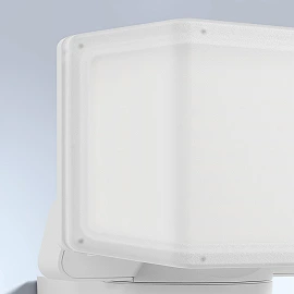 STEINEL XLED Protect S LED prožektors, ar sensoru, 14,3 W, 1642 lm, 3000 K, IP54, balts — 089894