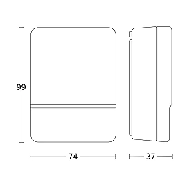 NightMatic 2000 twilight switch, white, IP54 (Steinel)