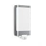 STEINEL L 240 S āra sienas LED sensorlampa, 9,3 W, 946 lm, 3000 K, IP44, inox — 010461
