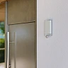 STEINEL L 240 S āra sienas LED sensorlampa, 9,3 W, 946 lm, 3000 K, IP44, inox — 010461