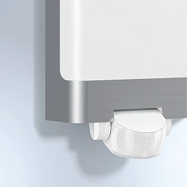 STEINEL L 240 S āra sienas LED sensorlampa, 9,3 W, 946 lm, 3000 K, IP44, inox — 010461